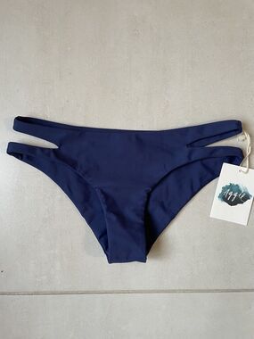 Aggie Swim Bikini Bottom California Blue Swimwear